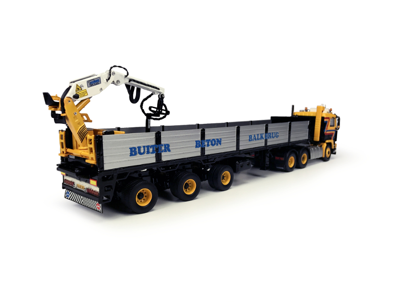 150 Tekno Volvo F12 Buiter achter