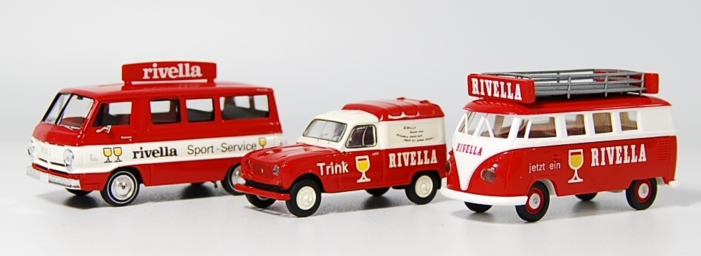 Renault 4 Fourgonette Rivella Brekina2