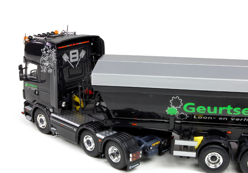 150 Tekno Scania R500 Topline Geurtsen kipper detail