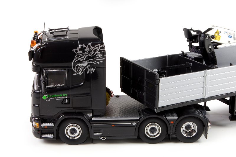 150 Tekno Scania R500 Topline Geurtsen stenenoplegger detail