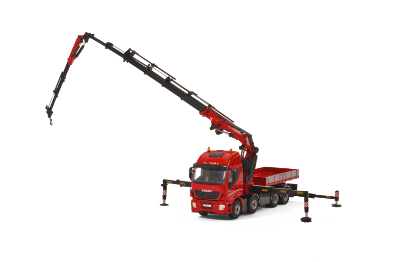 150 WSI Premium Iveco Stralis Hi-way met Fassi 1100 uitgeschoven