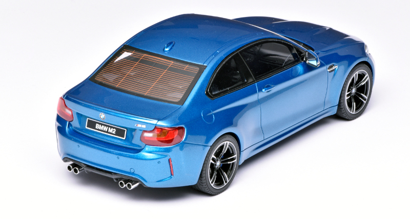 118 GT Spirit BMW M2 Coupe (2016) achter