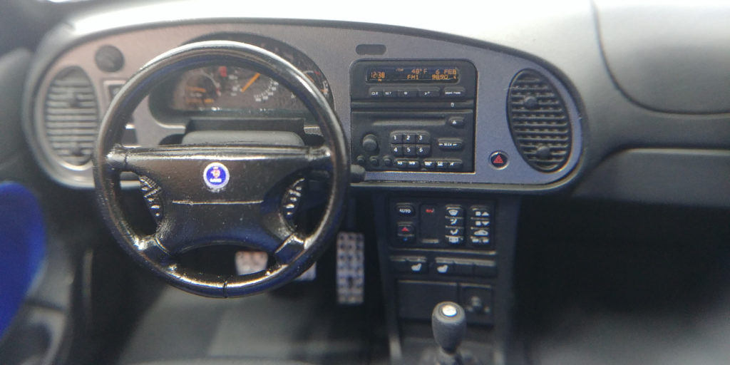 118 DNA Collectibles Bond Bug interieur