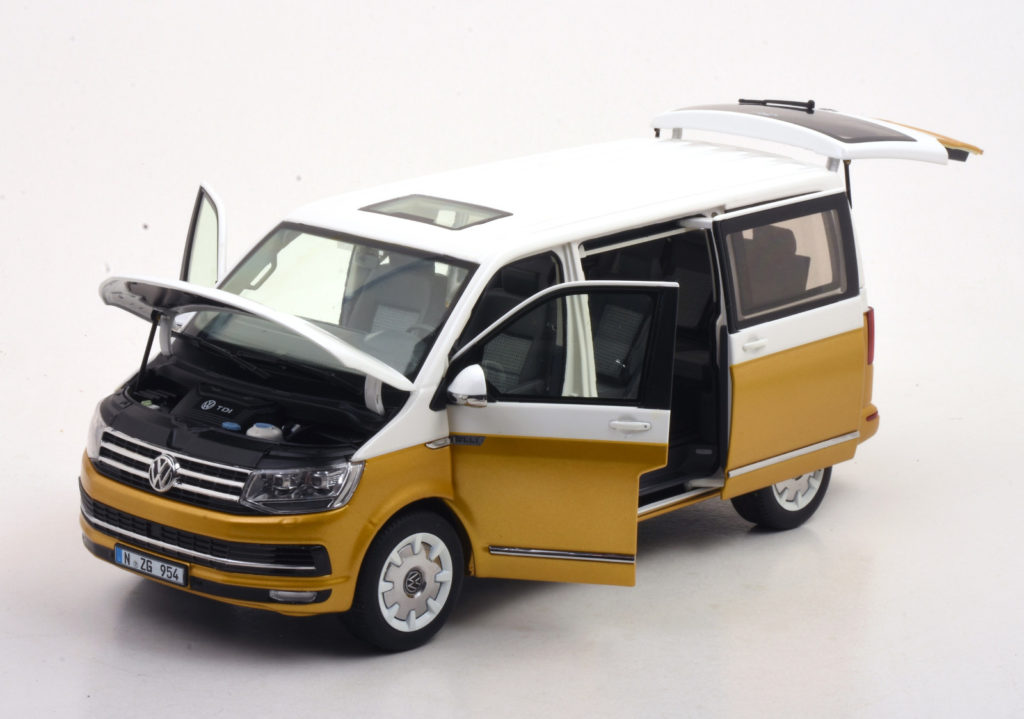 118 NZG Volkswagen T6 Multivan open