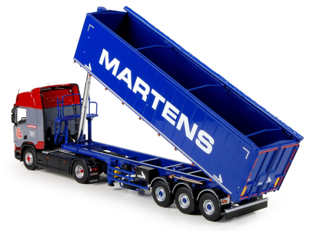 150 Tekno Scania R450 CR20 Highline Verougstraete gekipt achter