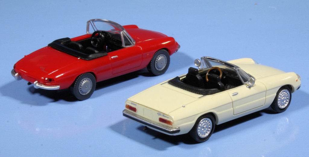 187 Wiking en Brekina Alfa Spider
