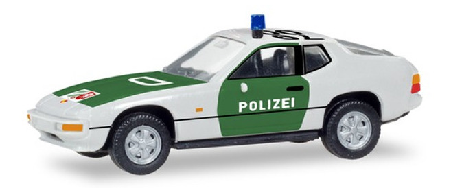187 Herpa Porsche 924 Polizei