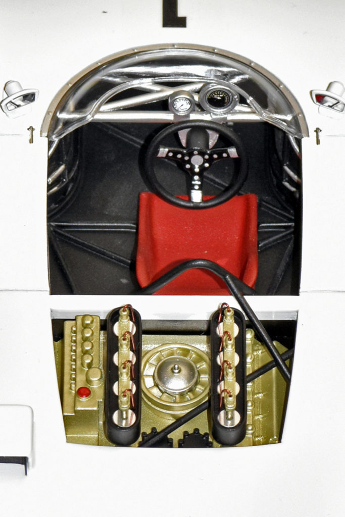 118 Tecnomodel Porsche 909 Bergspyder Mitter Mont Ventoux (1968) interieur