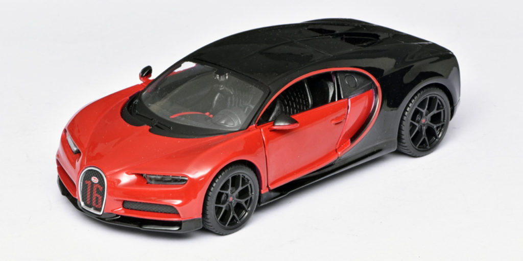 124 Maisto Bugatti Chiron Sport hoog