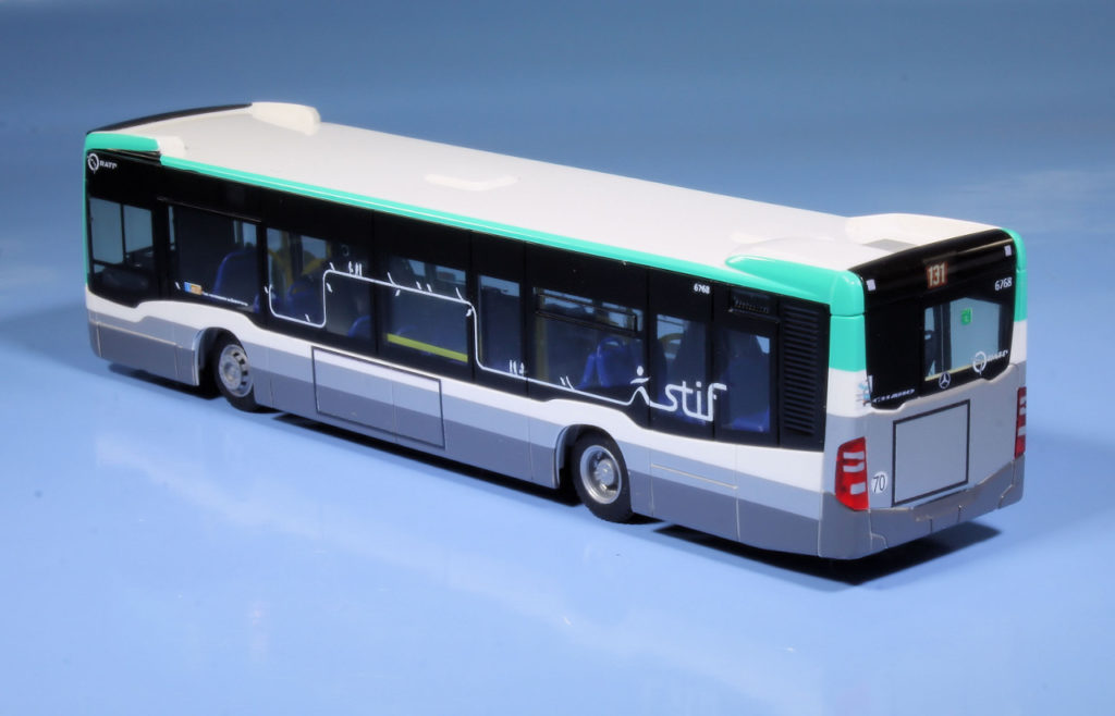 187 Rietze Mercedes-Benz Citaro RATP Parijs achter