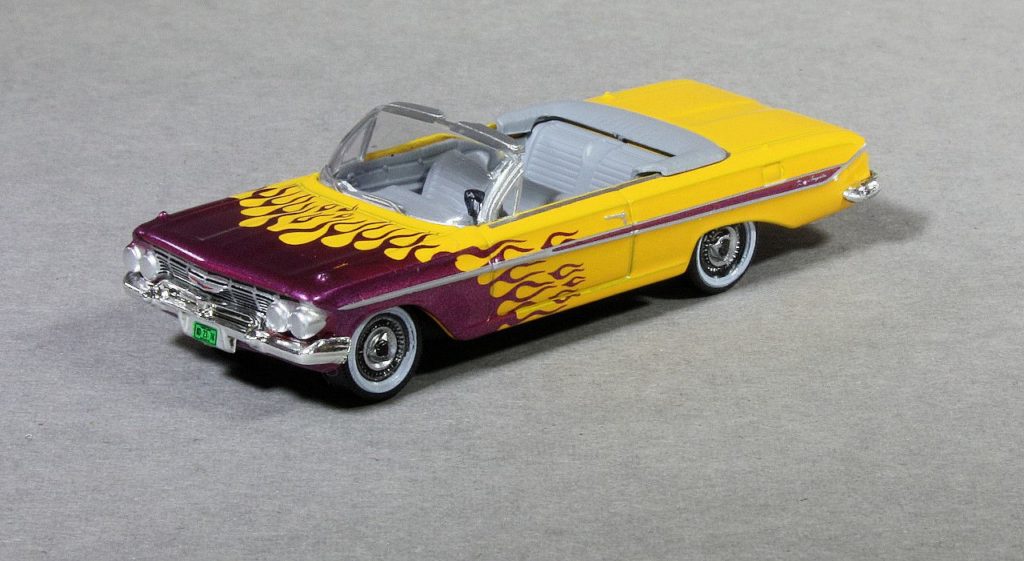 187 Oxford Diecast Chevrolet Impala hot-rod