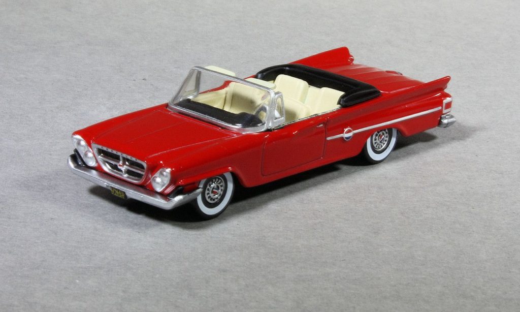 187 Oxford Diecast Chrysler 300 convertible