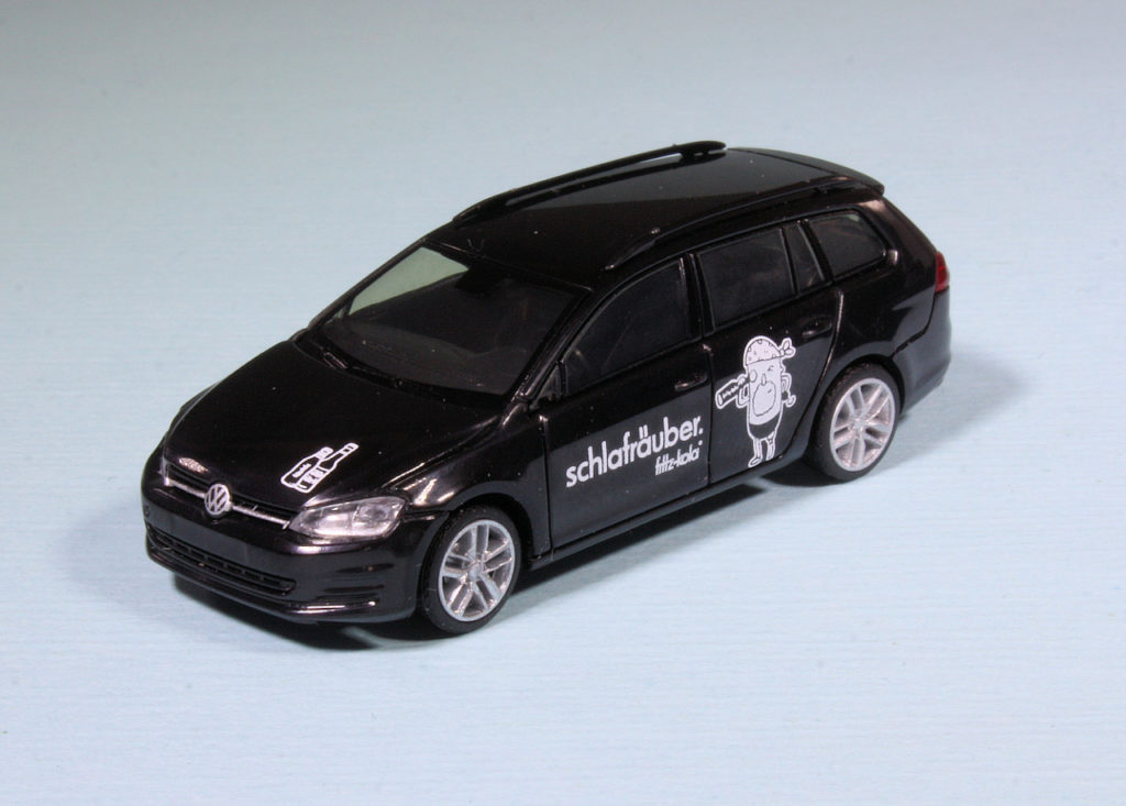 187 Rietze Volkswagen Golf VII Variant Fritz Kola - Schlafräuber