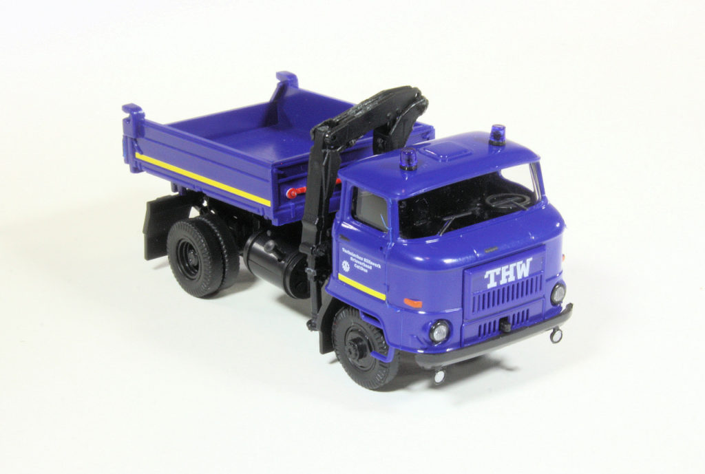 187 Busch IFA L60 THW met kraantje