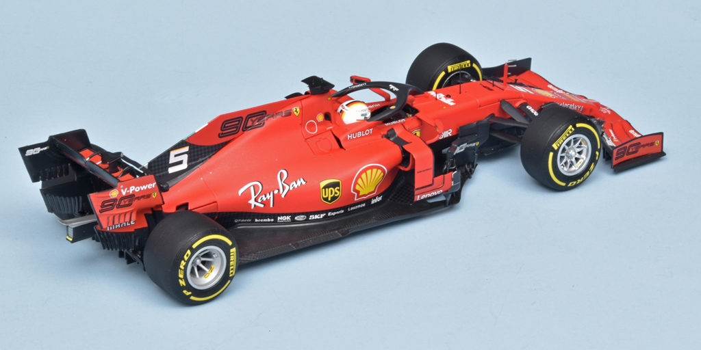118 BBR Ferrari SF90 F1 GP Australië Vettel (2019) achter