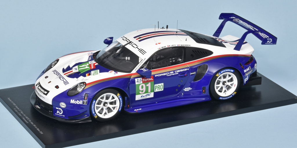 112 Spark Porsche 911 991 GT3 RSR LM (2018) 2e LMGTE Bruni+Lietz+Makowiecki