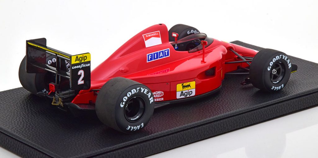 118 GP Replicas Ferrari 641 #2 - Mansell achter