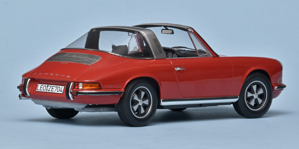 118 Norev Porsche 911T Targa (1971) achter