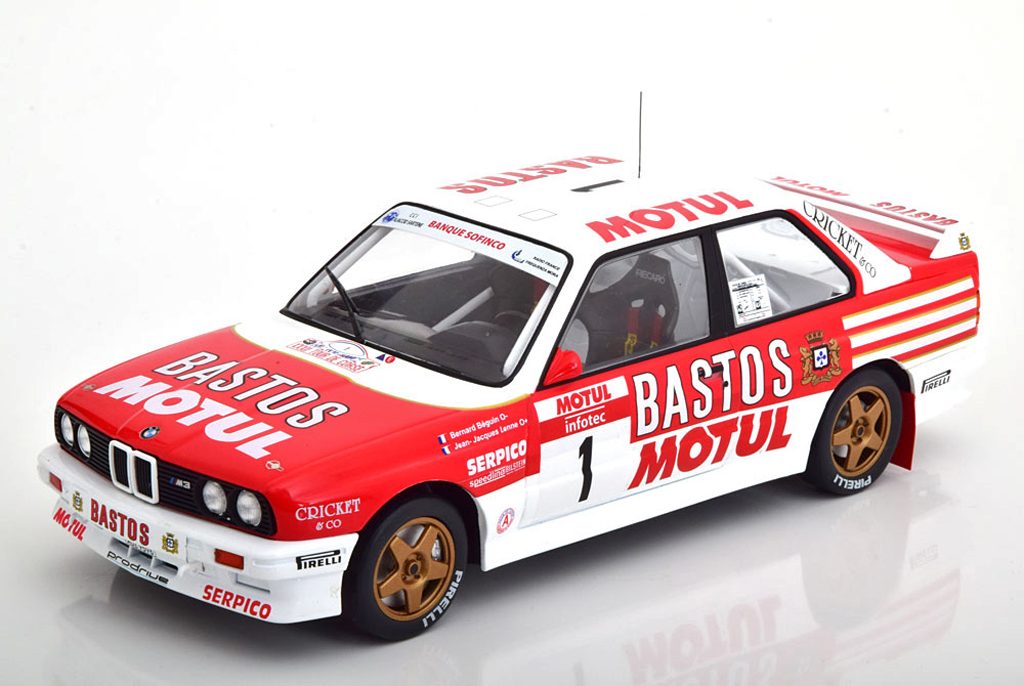 118 Ixo BMW M3 E30 Tour de Corse (1988)