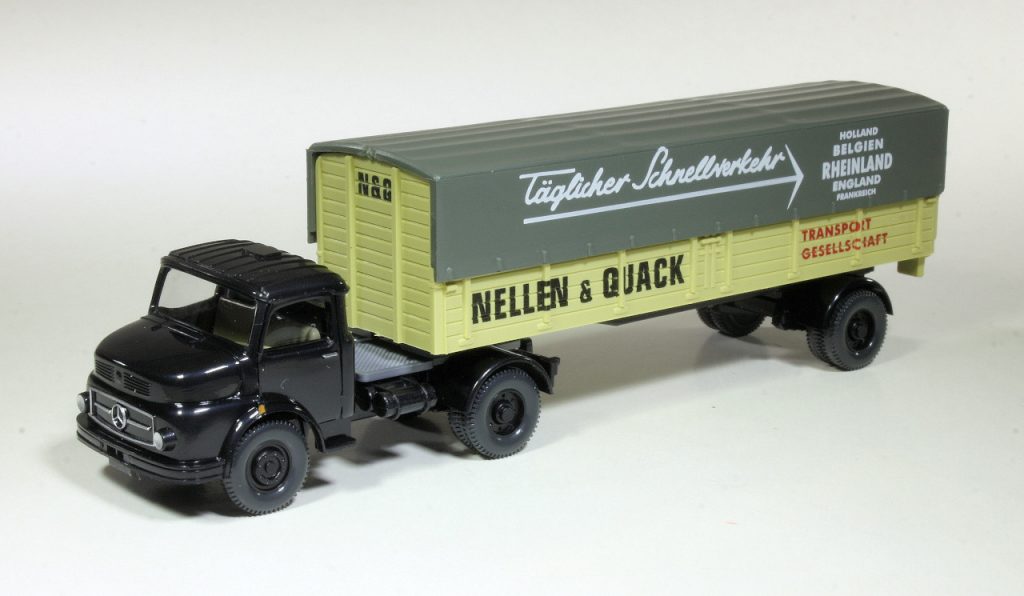 187 Wiking Mercedes-Benz Kurzhauber Nellen & Quack