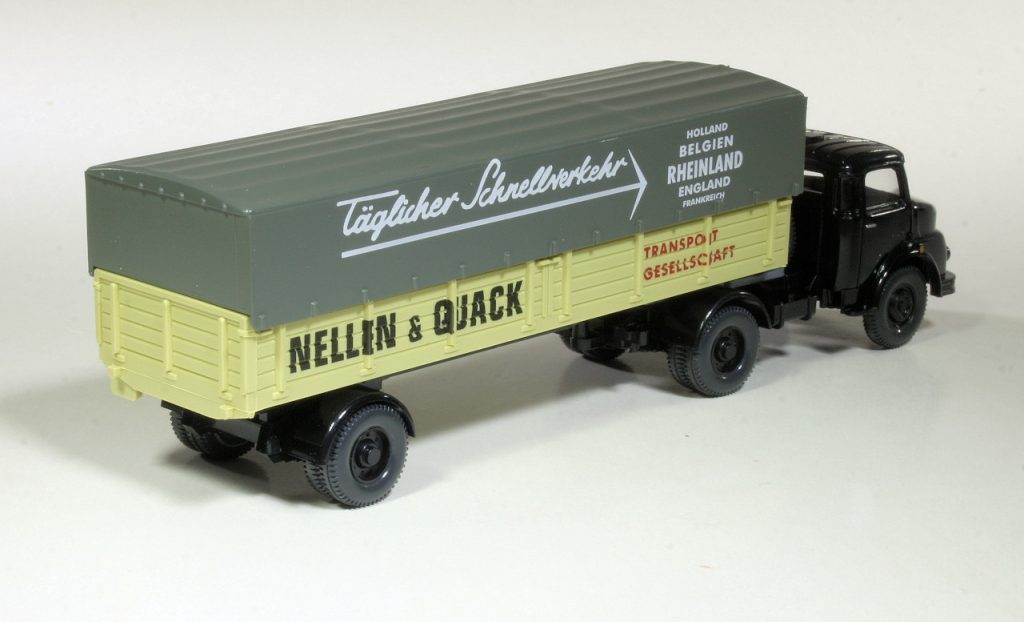 187 Wiking Mercedes-Benz Kurzhauber Nellen & Quack achter
