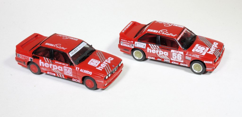 187 Herpa BMW M3 E30 Tauber Autosport