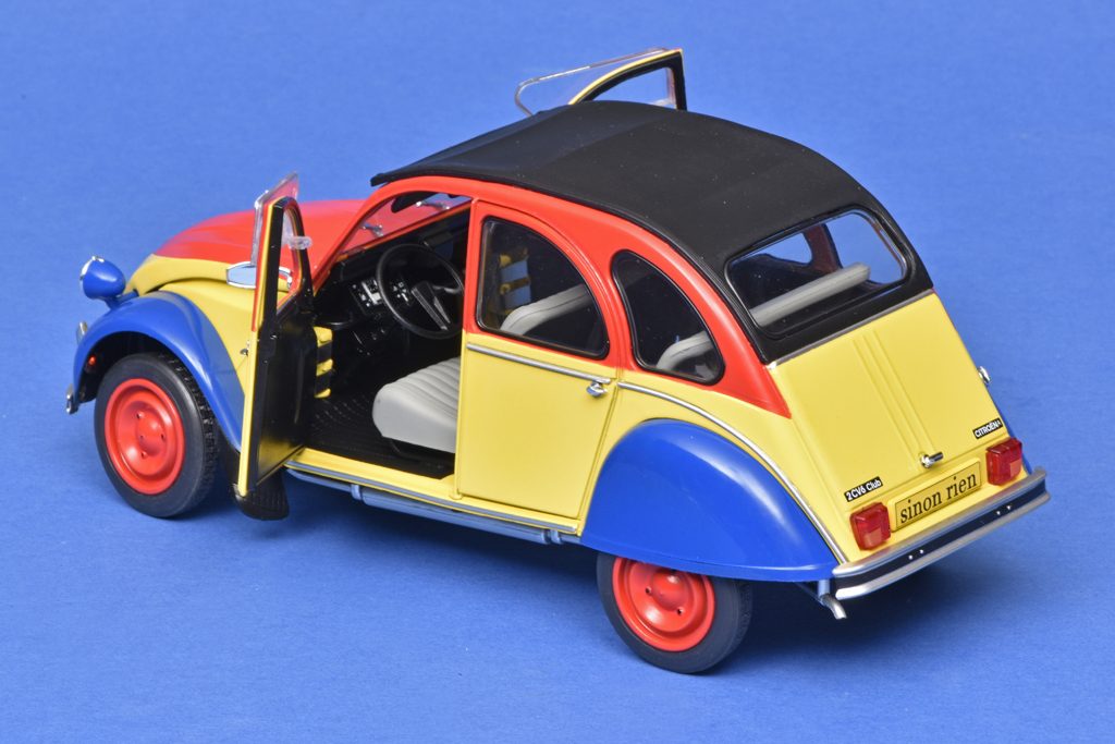 118 Solido Citroën 2CV6 Picard (1985) open