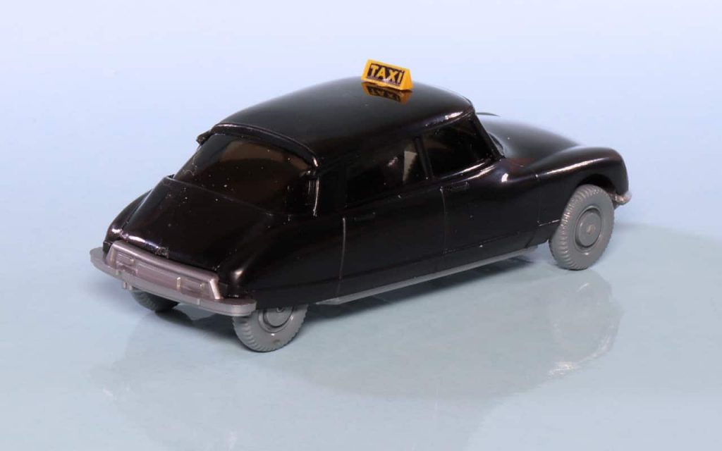 187 PMS Wiking Verkehrs Modelle 90 Citroën DS Taxi achter