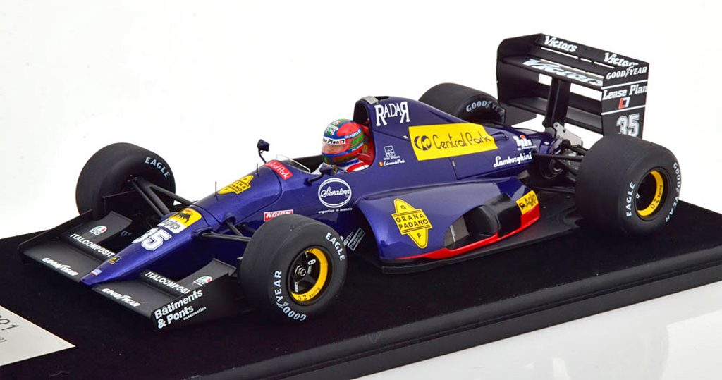 118 Looksmart Lamborghini 291 F1 (1991)
