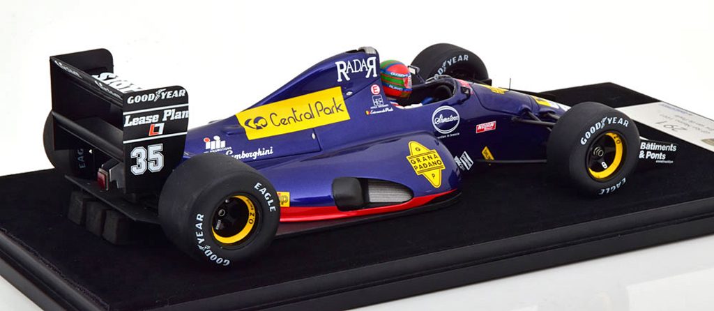 118 Looksmart Lamborghini 291 F1 (1991) achter