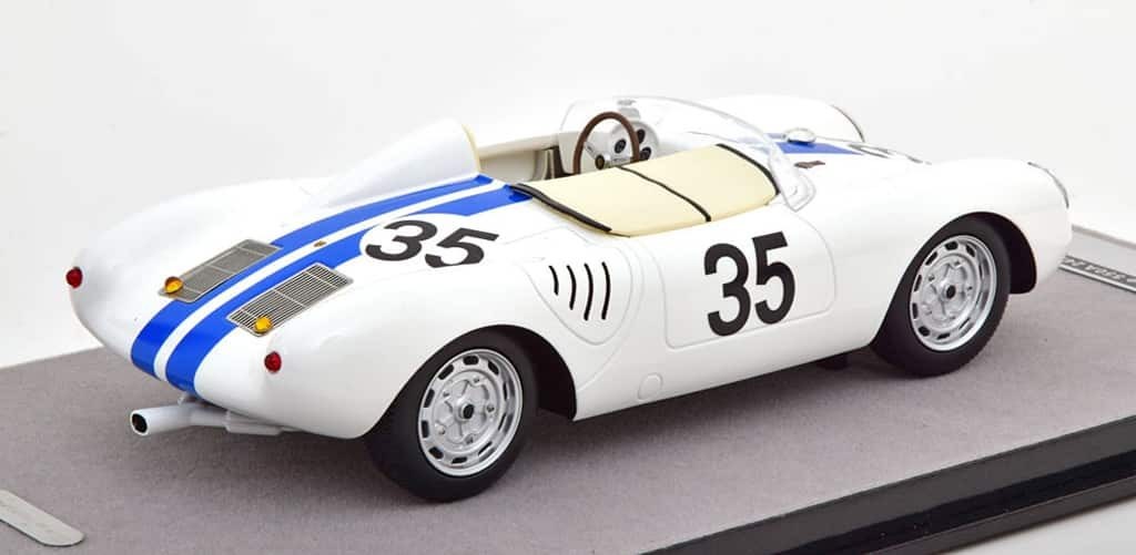 118 Tecnomodel Porsche 550A Spyder LM (1957) Hugus en de Beaufort achter