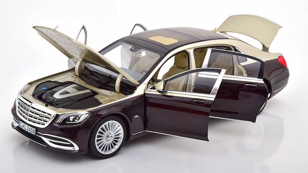 118 Norev Maybach S650 (2018) open