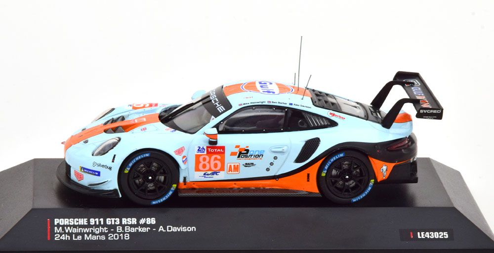 ixo 991 gt3 rsr lm 2018