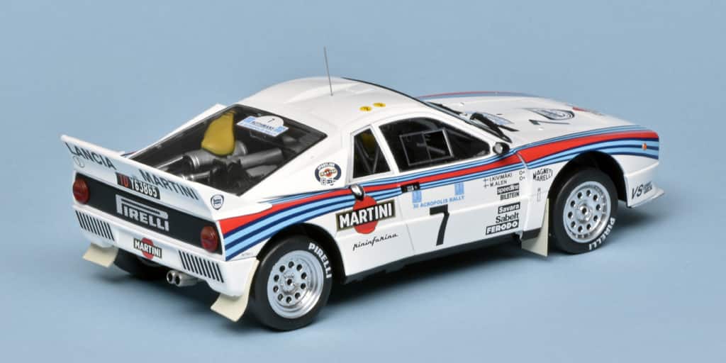 118 Ixo Lancia 037 Rally Akropolis (1983) Alen + Kivmaki achter
