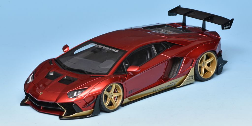 18AA-Lambo Aventador LB-works Liberty Walk Edition 2018