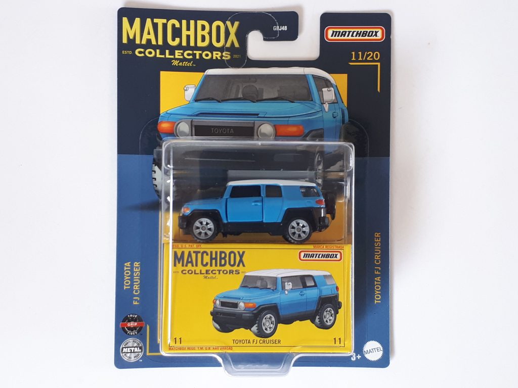 3-inch Matchbox Toyota FJ Cruiser 2
