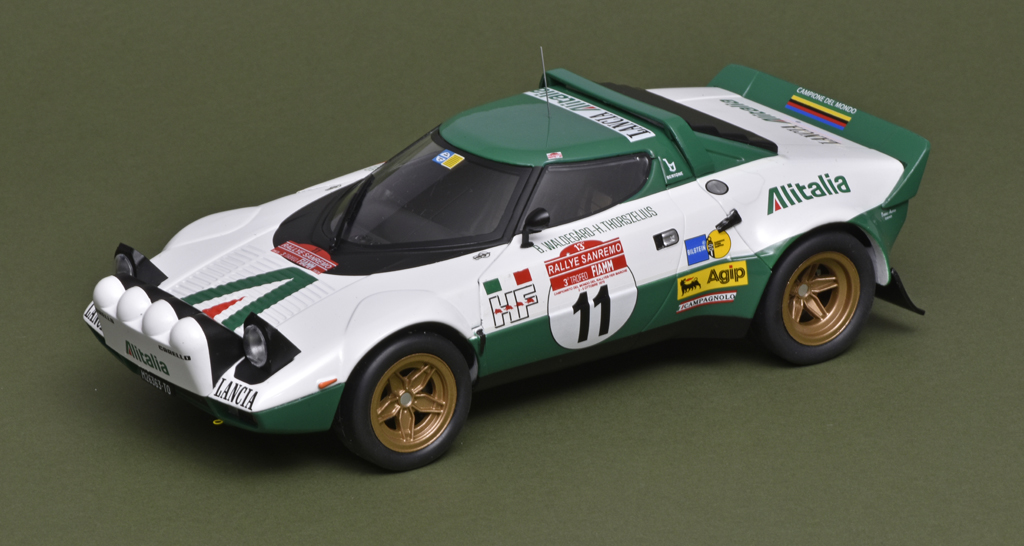 118 Ixo Lancia Stratos HF San Remo (1975) Waldegärd+Thorszelius