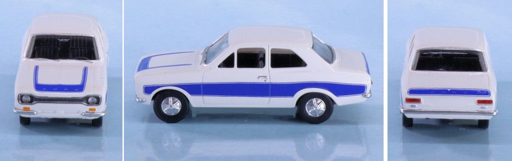 187 Wiking Ford Escort Mk1 aanzichten
