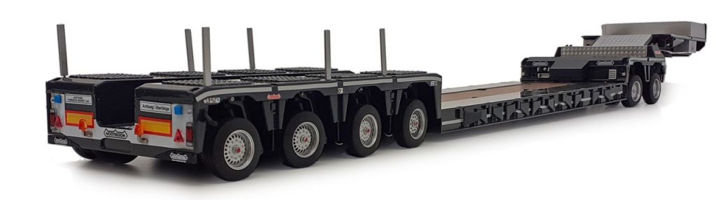 32MarGe Models-Nooteboom Euro lowloader with interdolly anthracite 1
