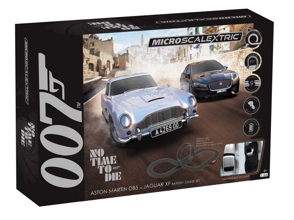 scalextric-james-bond DB5 en Jaguar XF 2