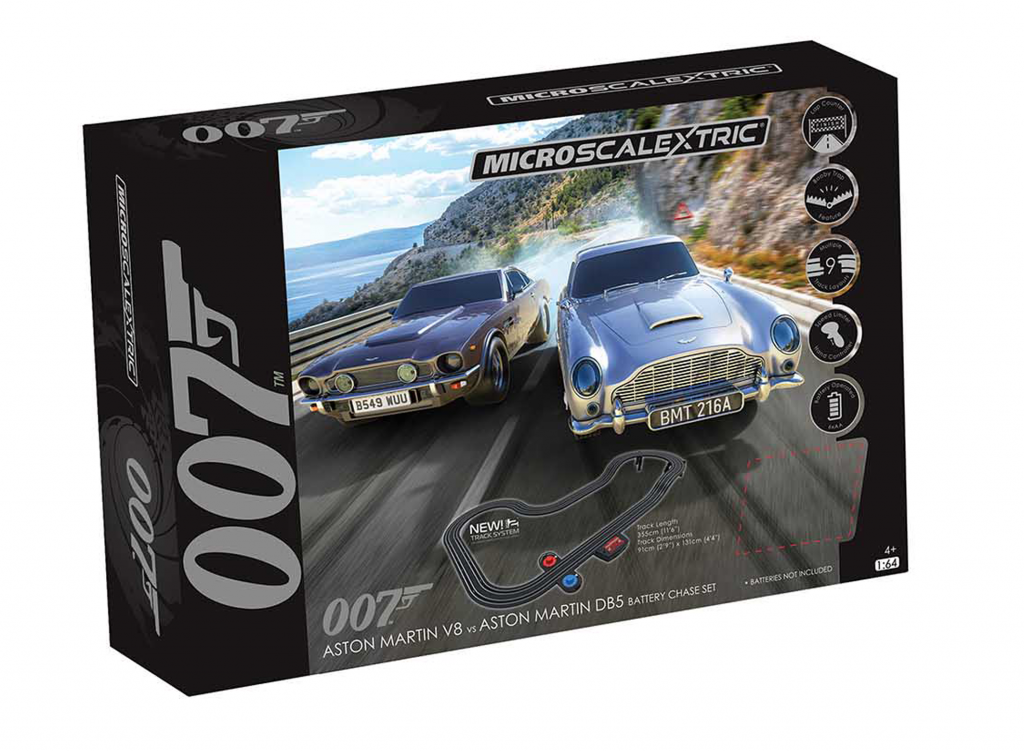 scalextric-james-bond DB5 en V8 2