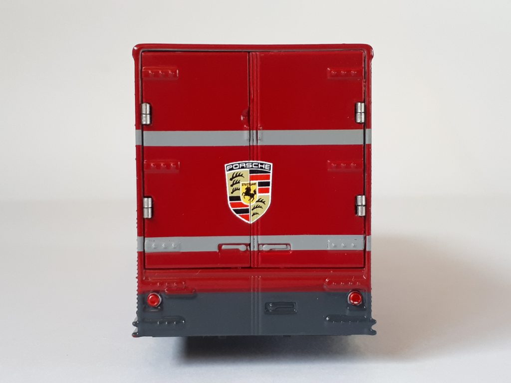 1;64 Schuco Mercedes-Benz O317 Porsche Transpoter 4