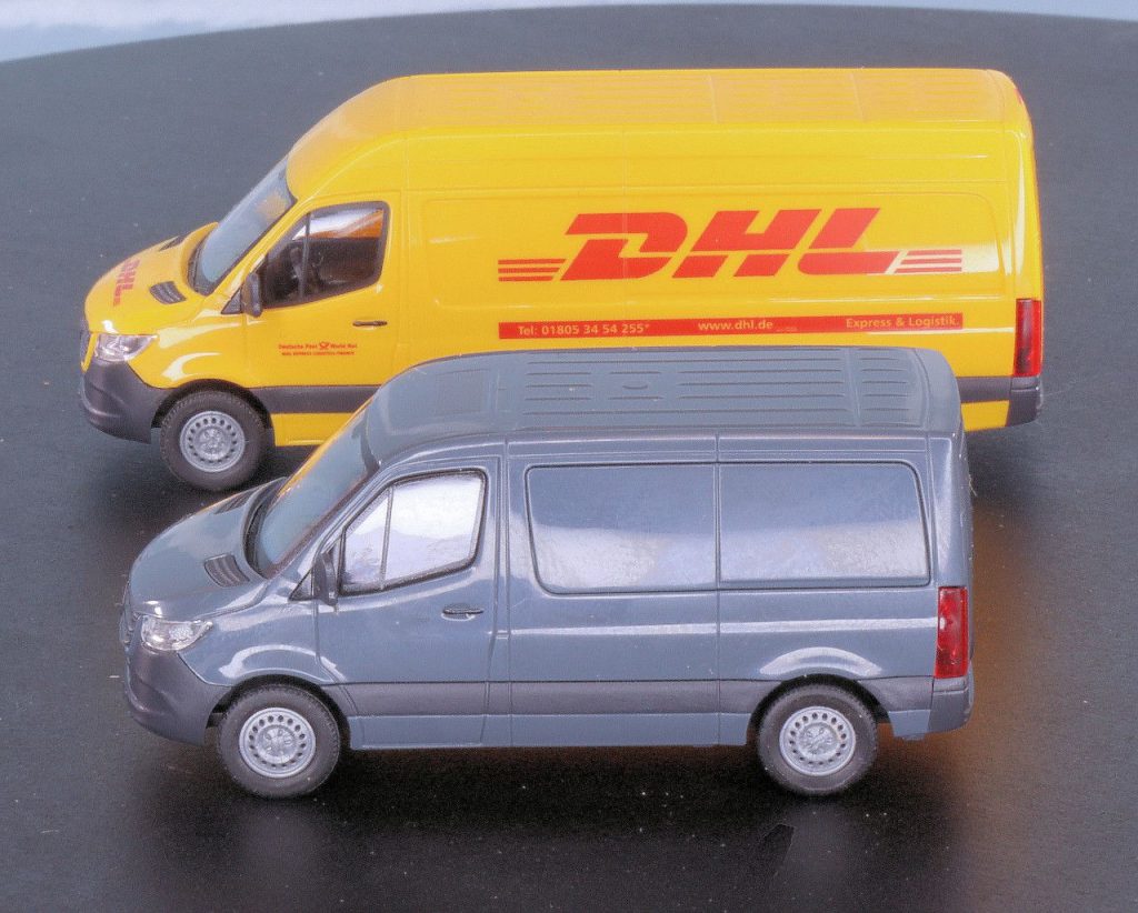 187 Busch Mercedes-Benz Sprinter Kort en Lang