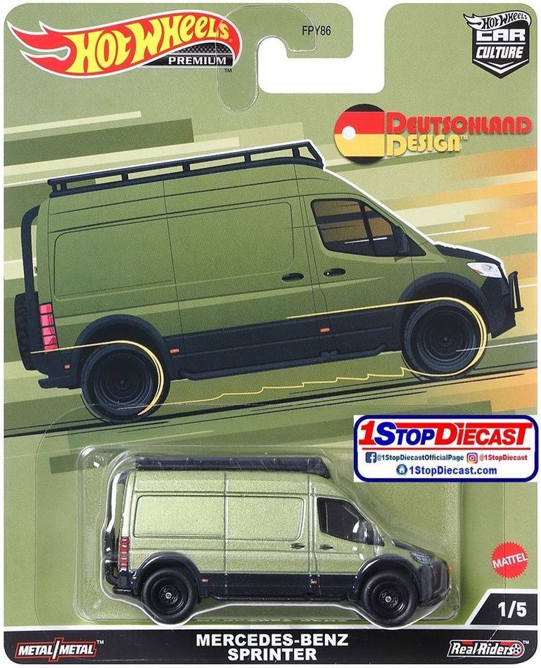 3-inch Hot Wheels Deutschland Design 1
