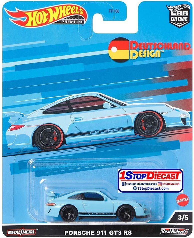 3-inch Hot Wheels Deutschland Design 3