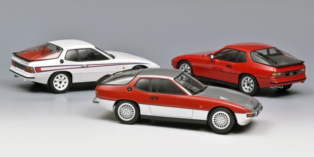 18KKscale-Porsche 924 1985 + Turbo 1981