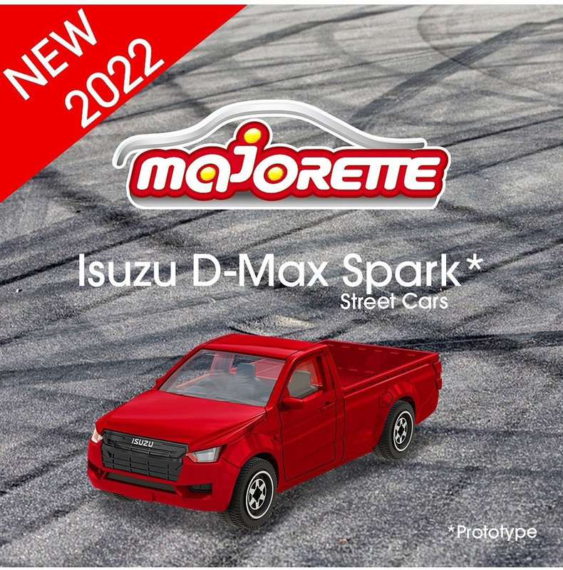 3-inch Majorette Isuzu D-Max