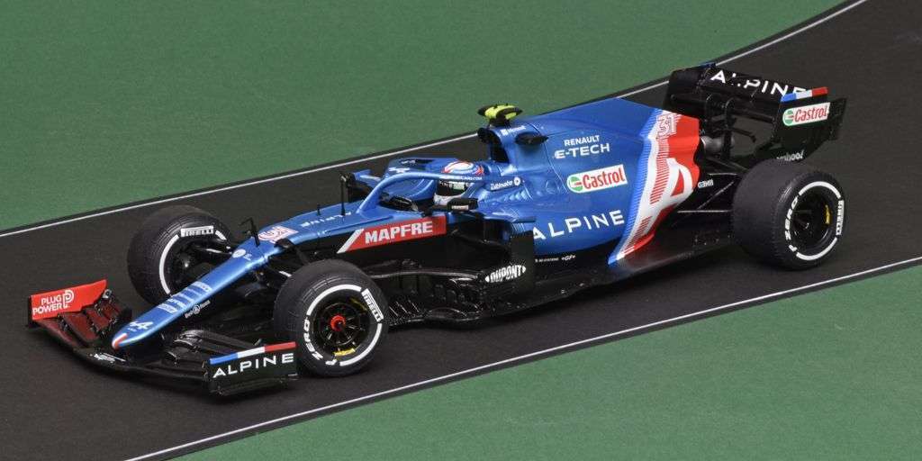 118 Solido Alpine A521 Ocon Hongarije 2021