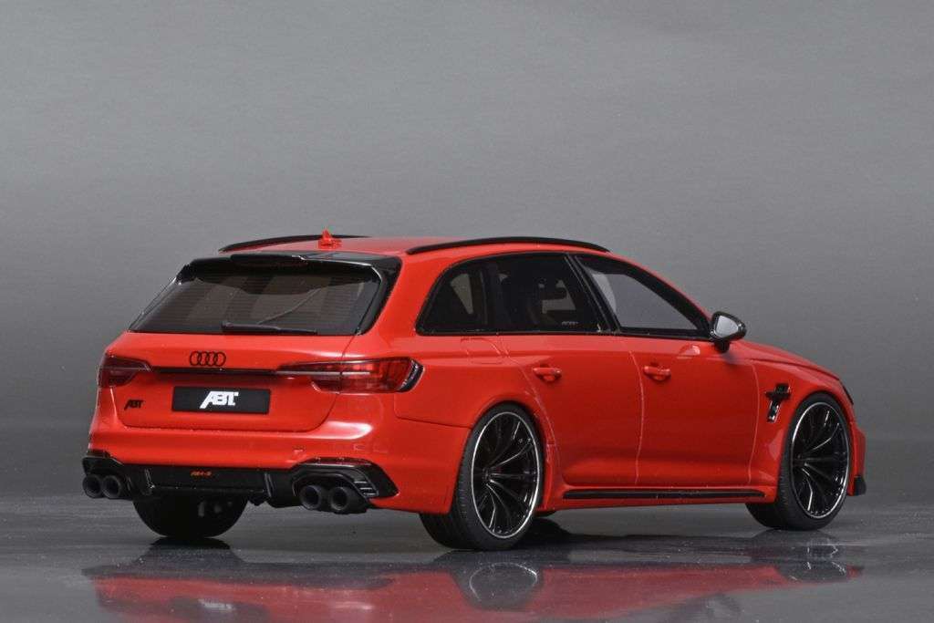 118 GT Spirit Audi ABT RS4 S Avant 2020 achter