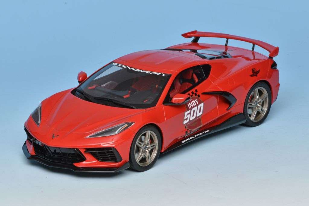 118 GT Spirit US Chevrolet Corvette Indy 500 Pace Car 2020 hoog